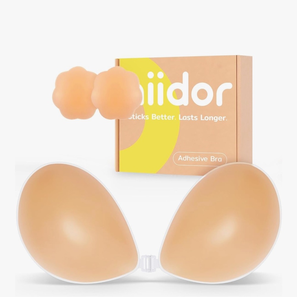 Adhesive Stick On Bra In Nude